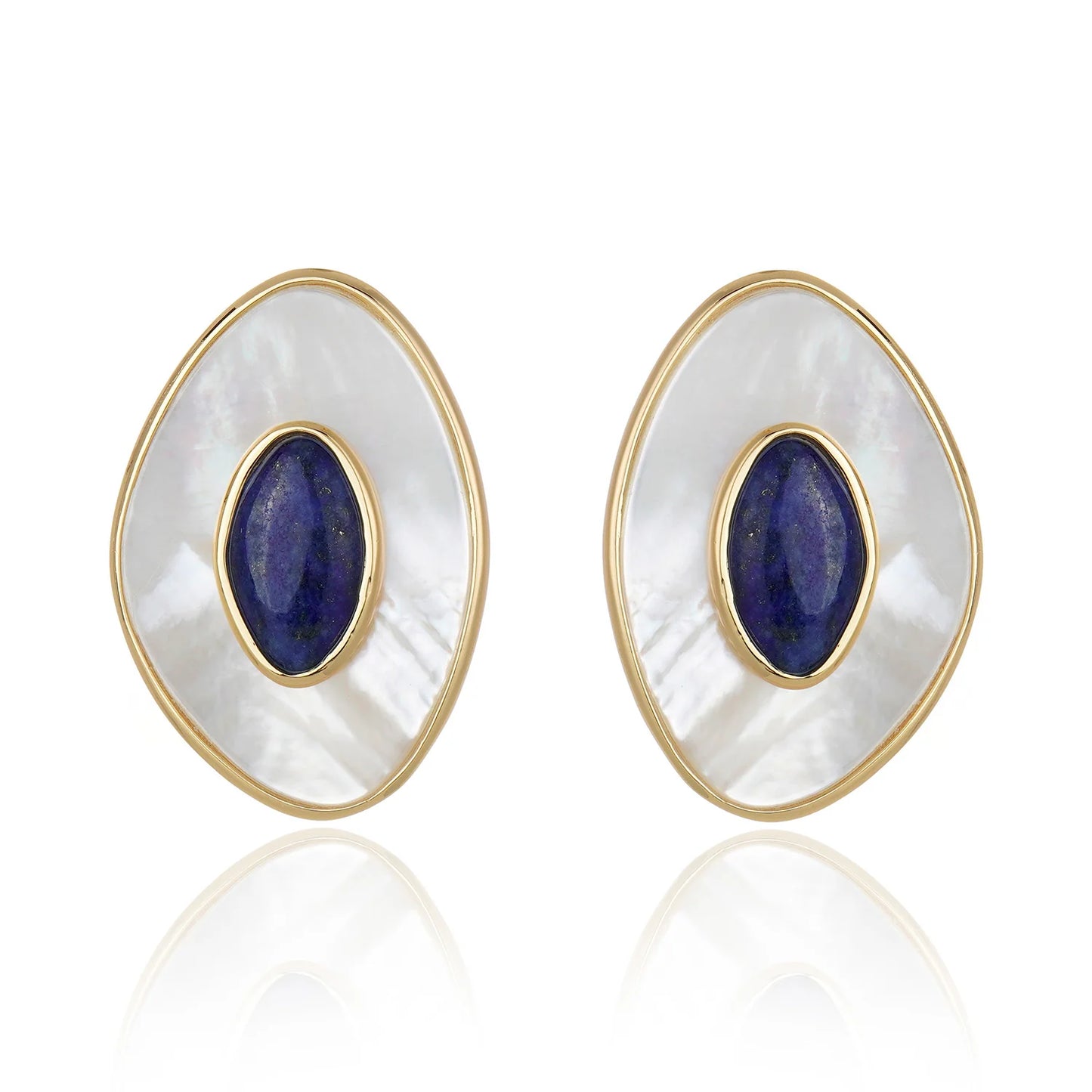 POET EARRING - MOTHER OF PEARL