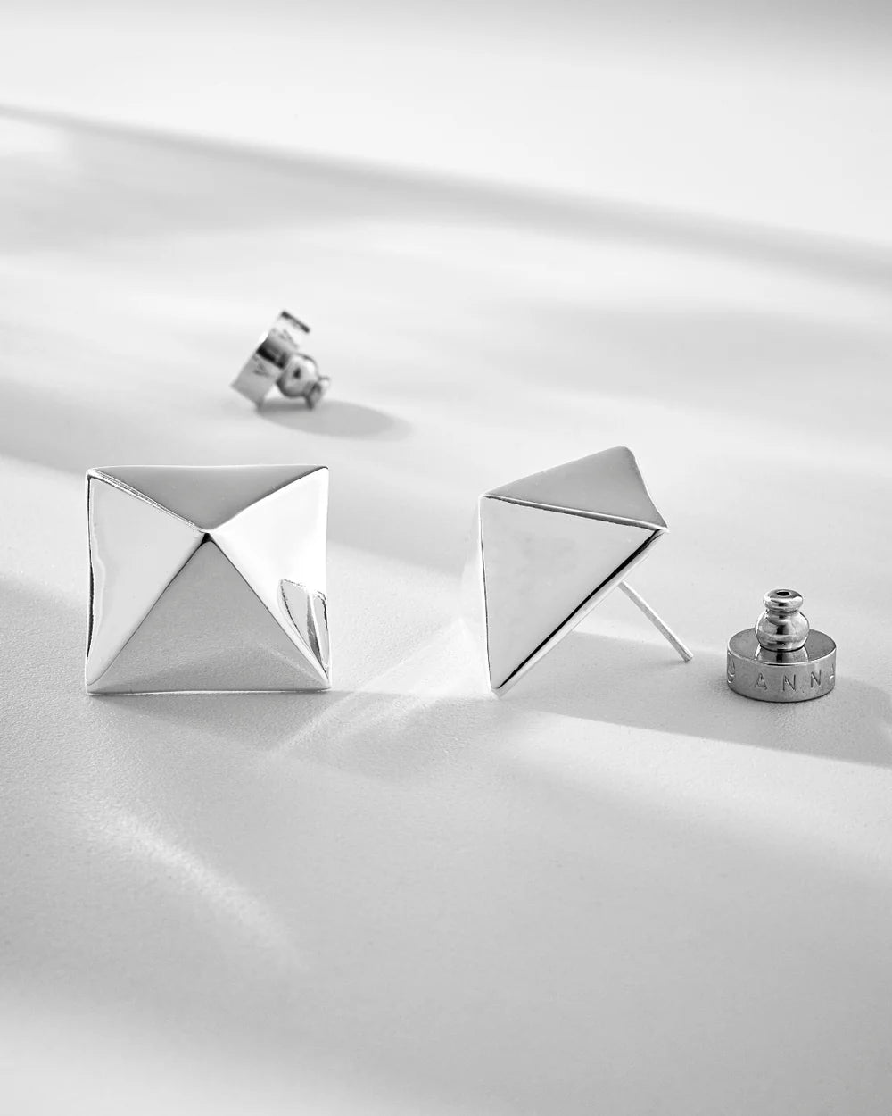 Quantum Earrings Silver