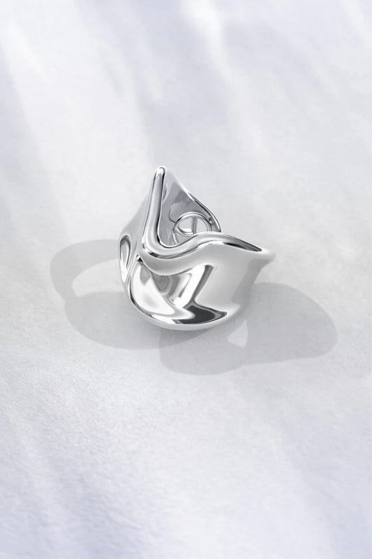 Aura Phalanx Ring Silver