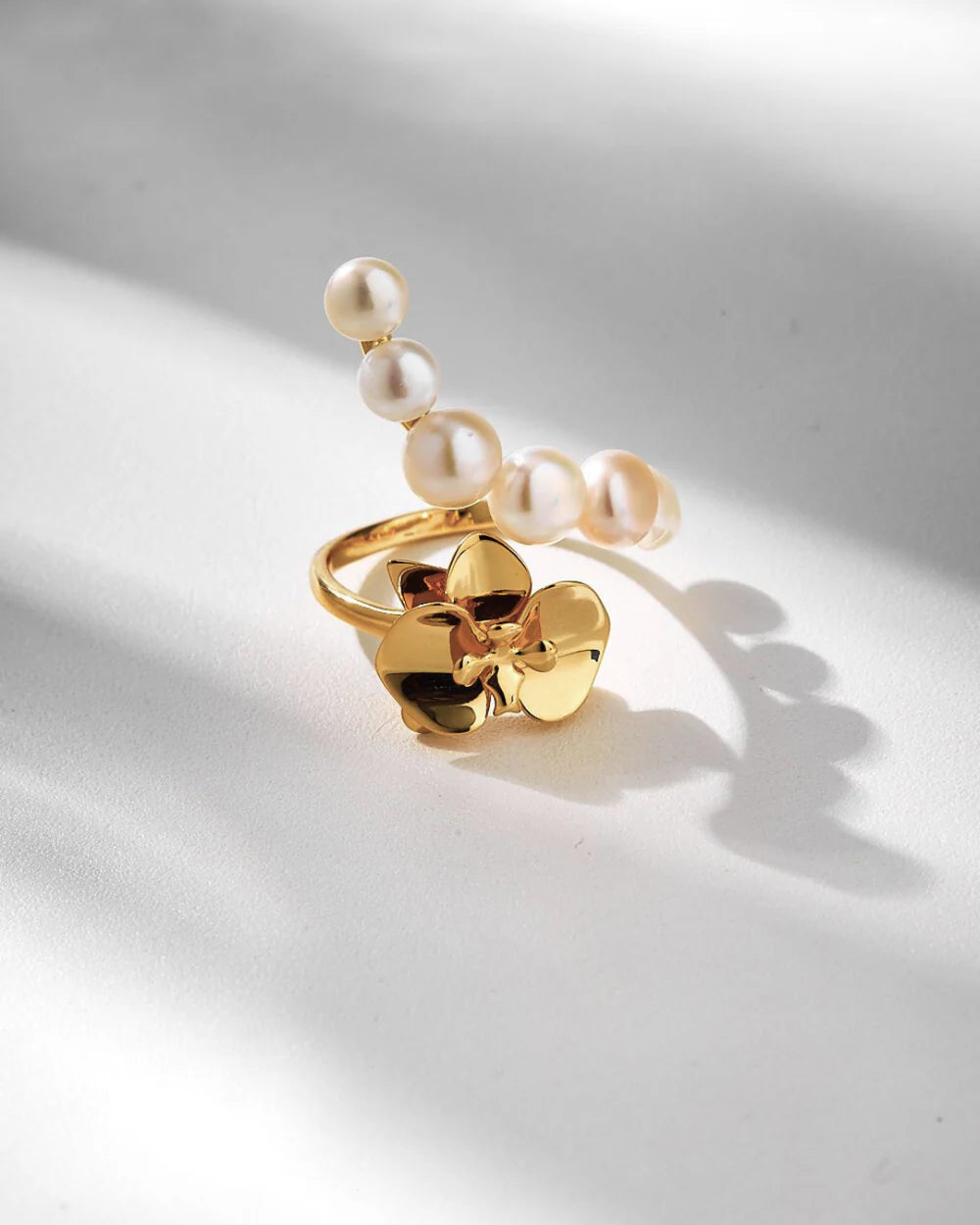 Orquideas Mabe Ring Gold - Back to Essence