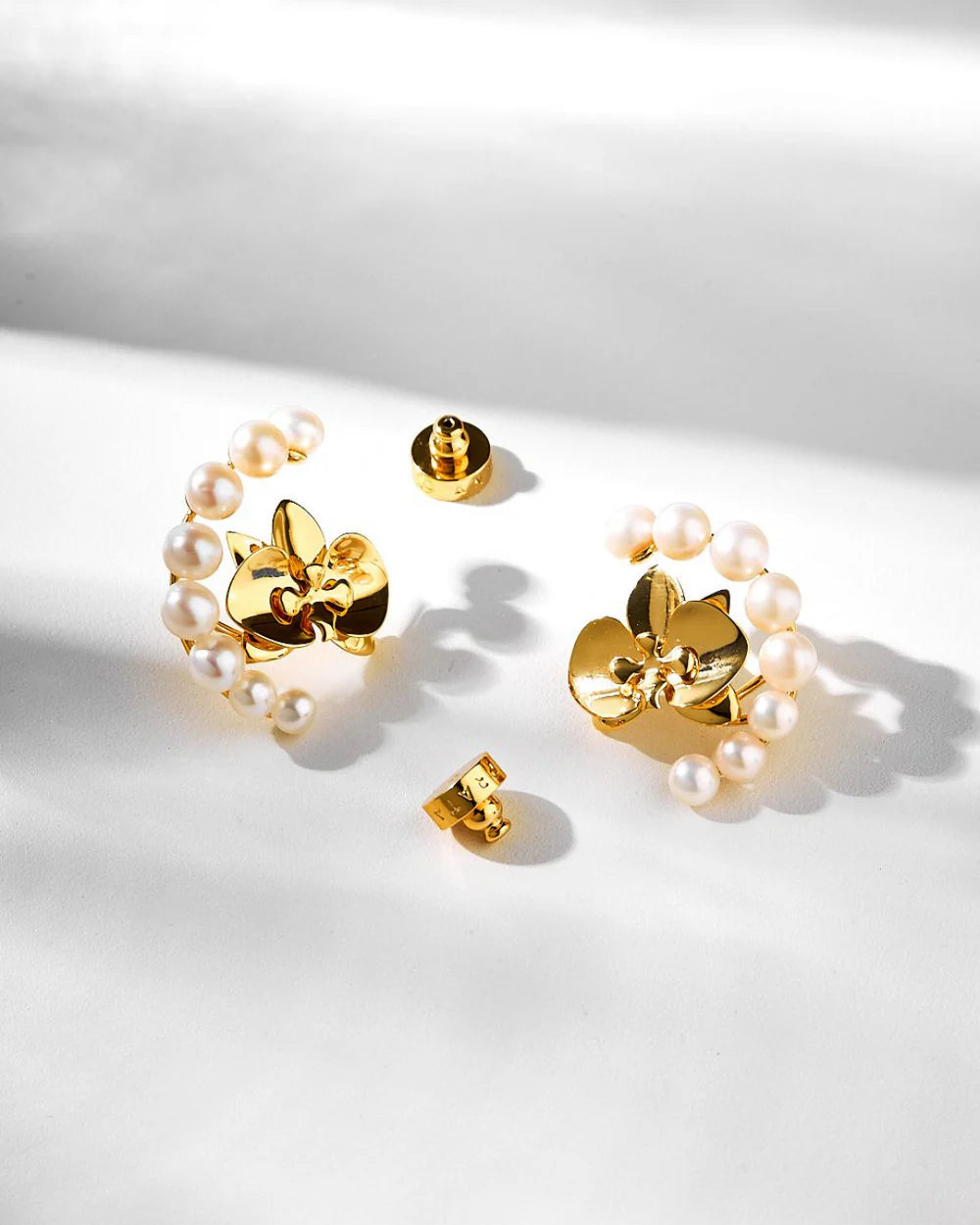 Orquideas Mabe Earring Gold - Back to Essence