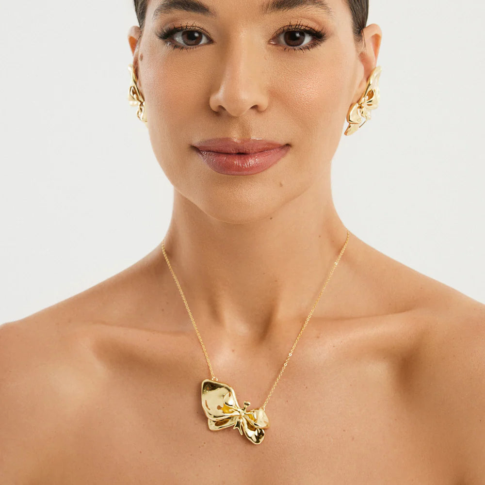 Flora Necklace Gold