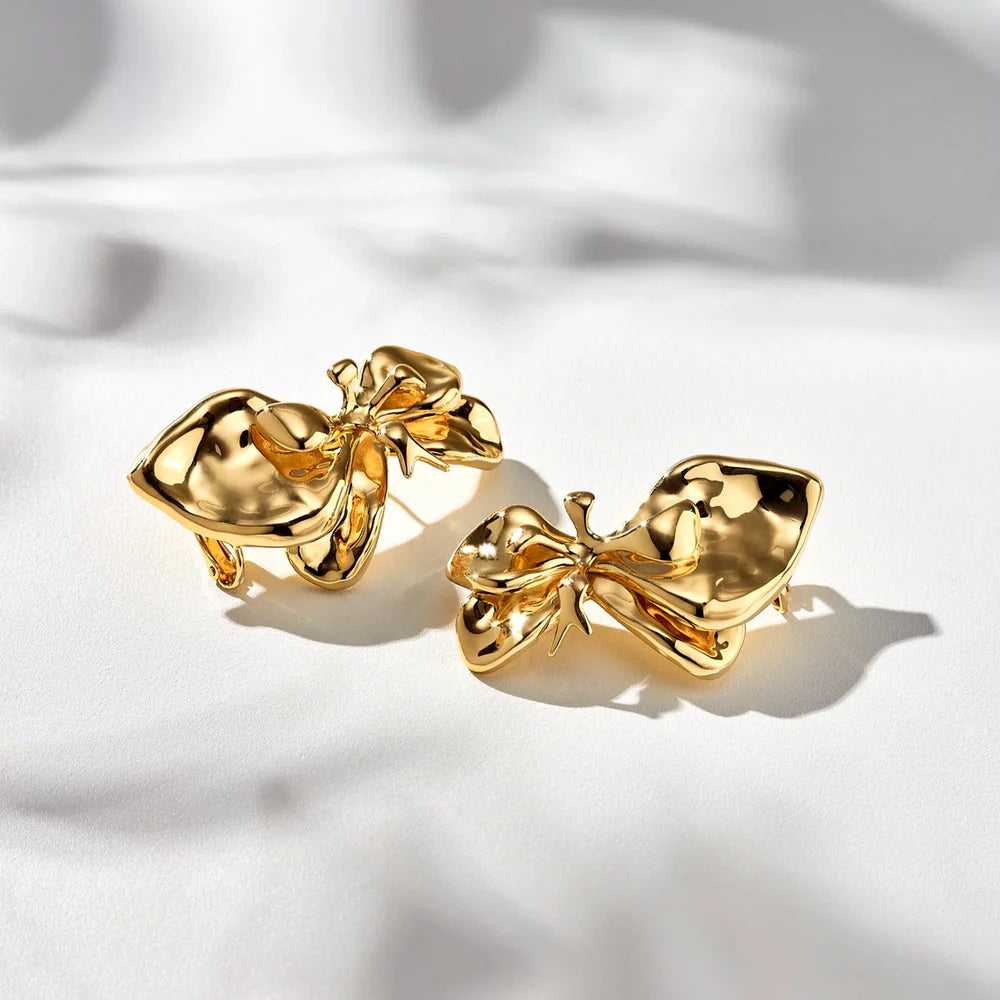 Flora Earring Gold