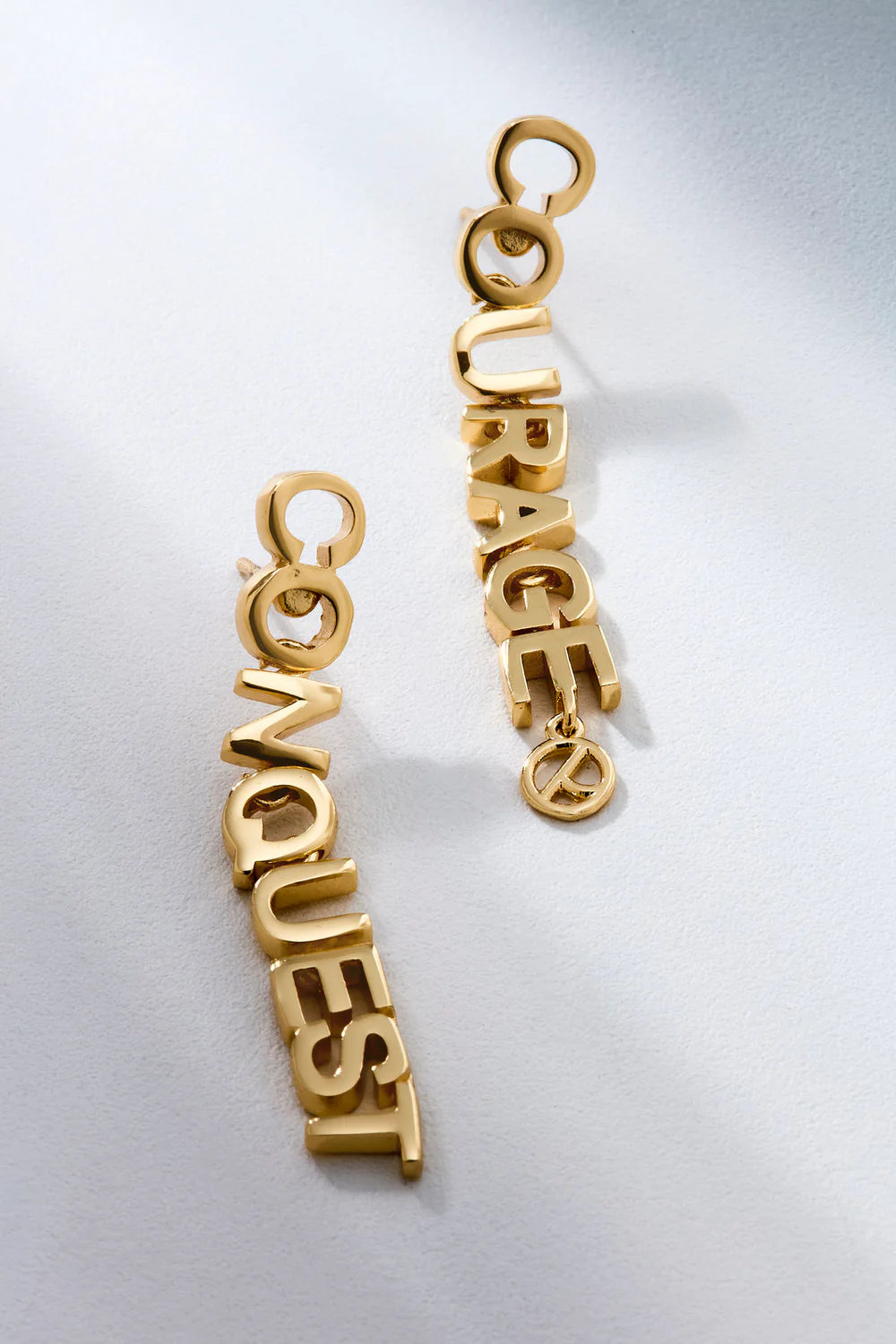 Courage Conquest Earring Gold