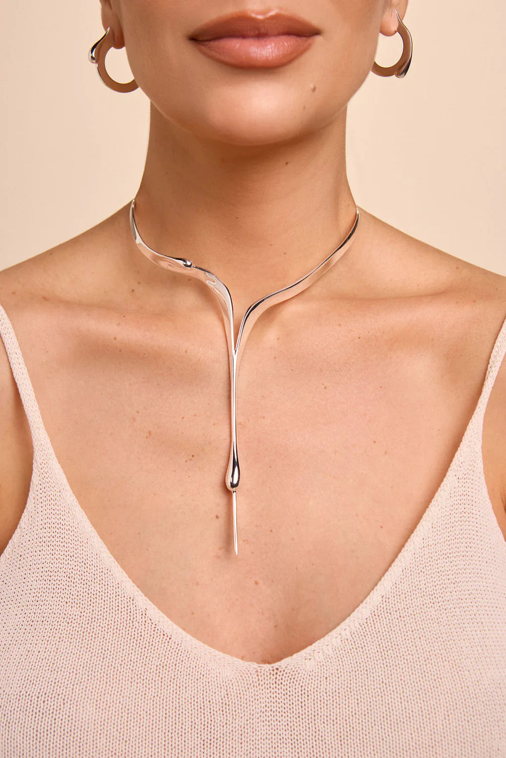 Escorrente Choker Silver