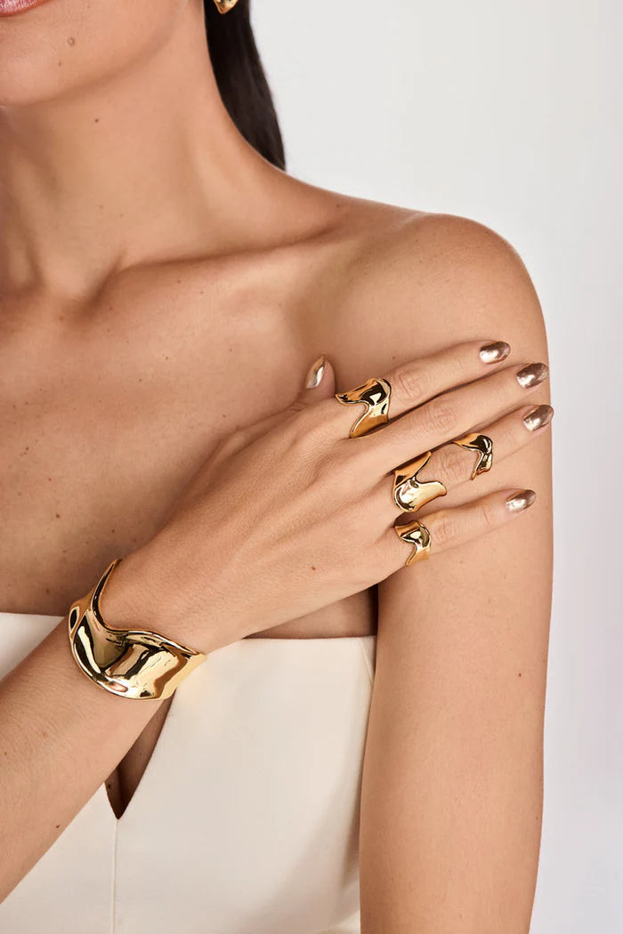 Aura Phalanx Ring Gold