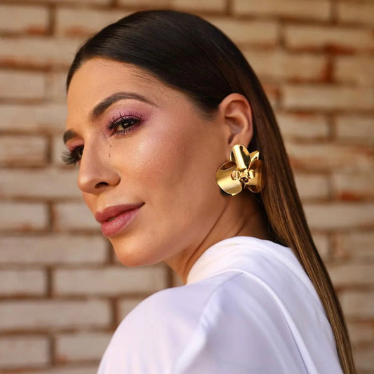 Orquídea Earring Gold