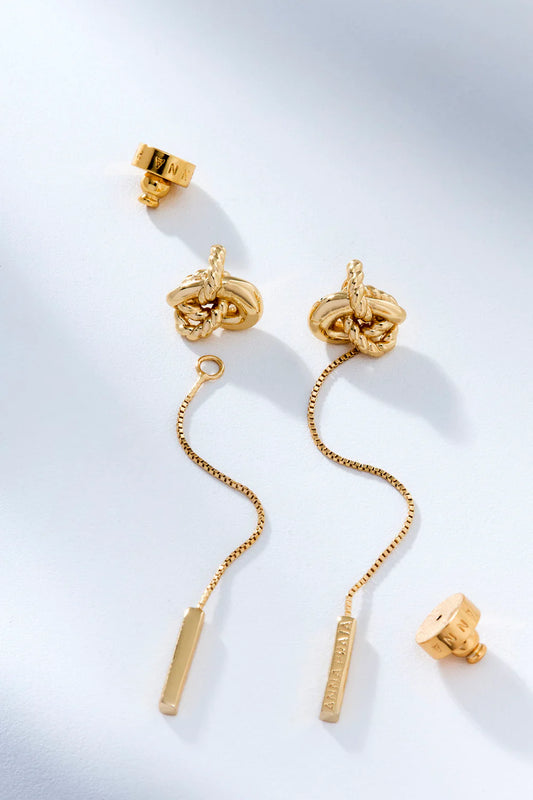 Laço Do Mar Earring Gold
