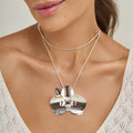 Orquídea Necklace Silver