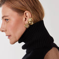 Flora Earring Gold