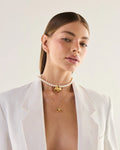 Orquideas Mabe Necklace Gold - Beack to Essence