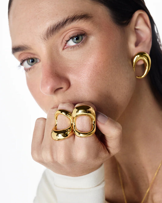Savia S Earring Gold