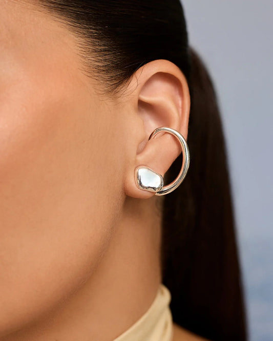 Nerea Earjacket Silver