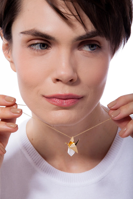 Tsuru Necklace - Ecoa