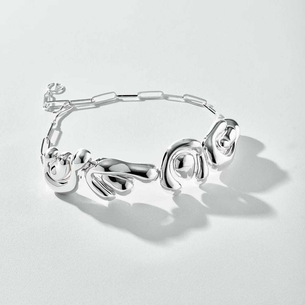 Kira Choker Silver
