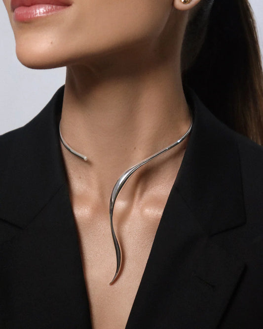 Lume Choker Silver