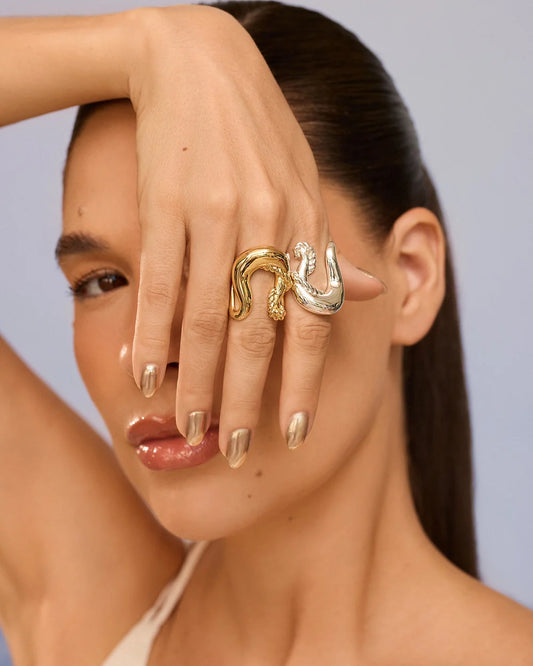 Laço Do Mar Ring Gold