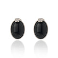 Splendor Earring Black Agate
