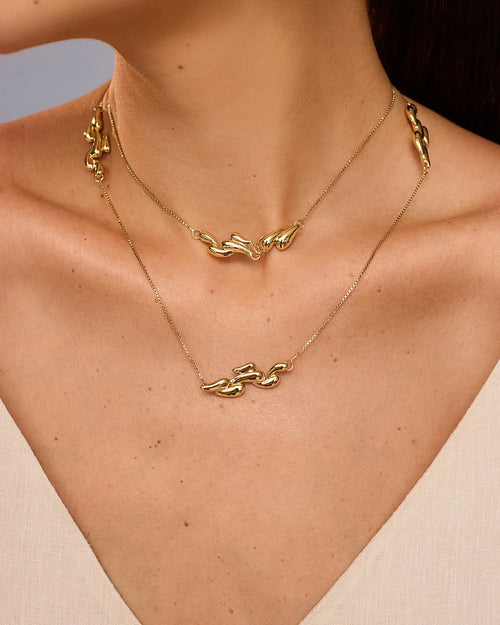 Alínea Necklace Gold