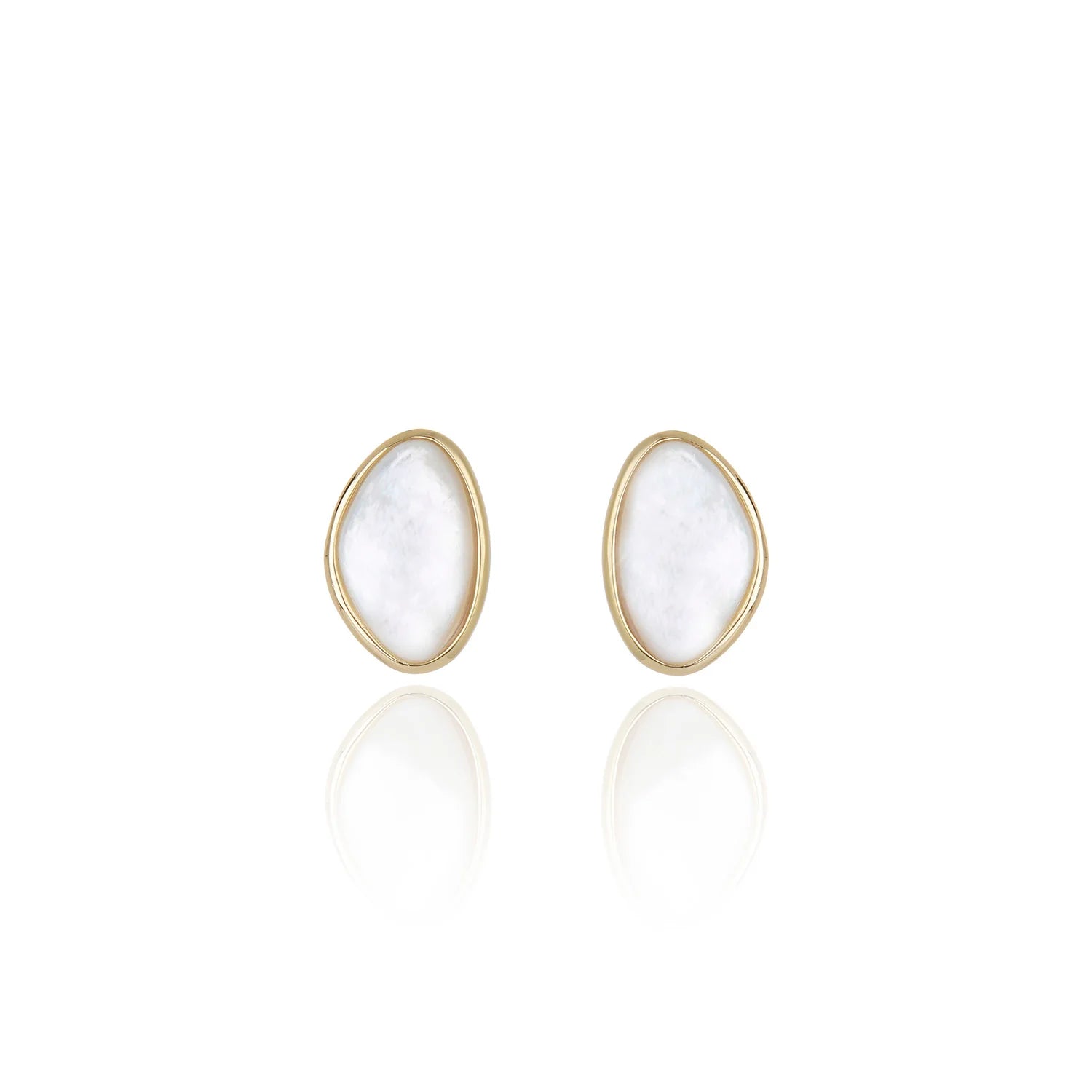MINI POET STUD - MOTHER OF PEARL