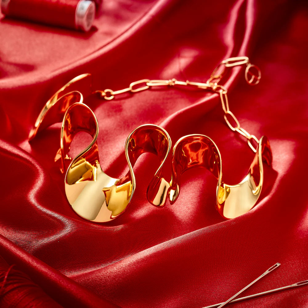 Savana Choker Gold