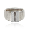 Reno Cuff Rhodium Plated