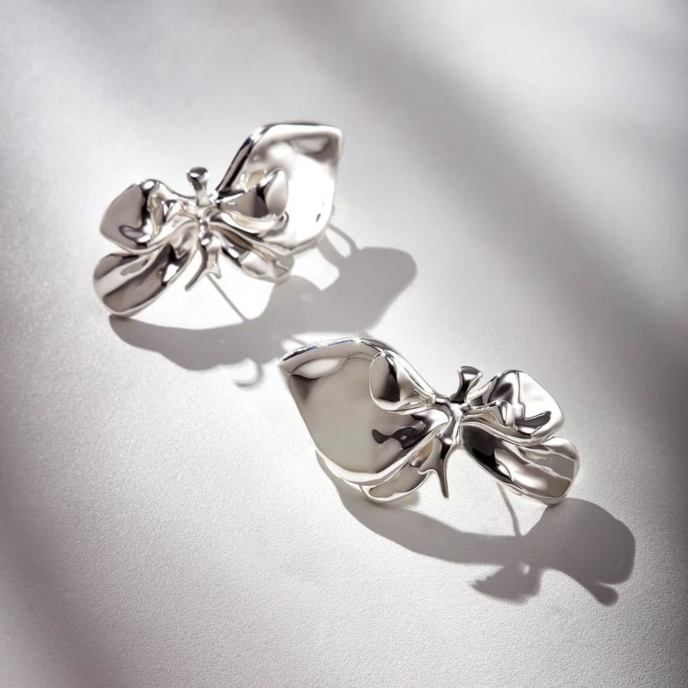 Flora Earcuff Silver