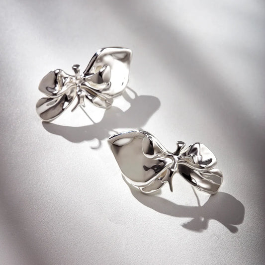 Flora Earcuff Silver