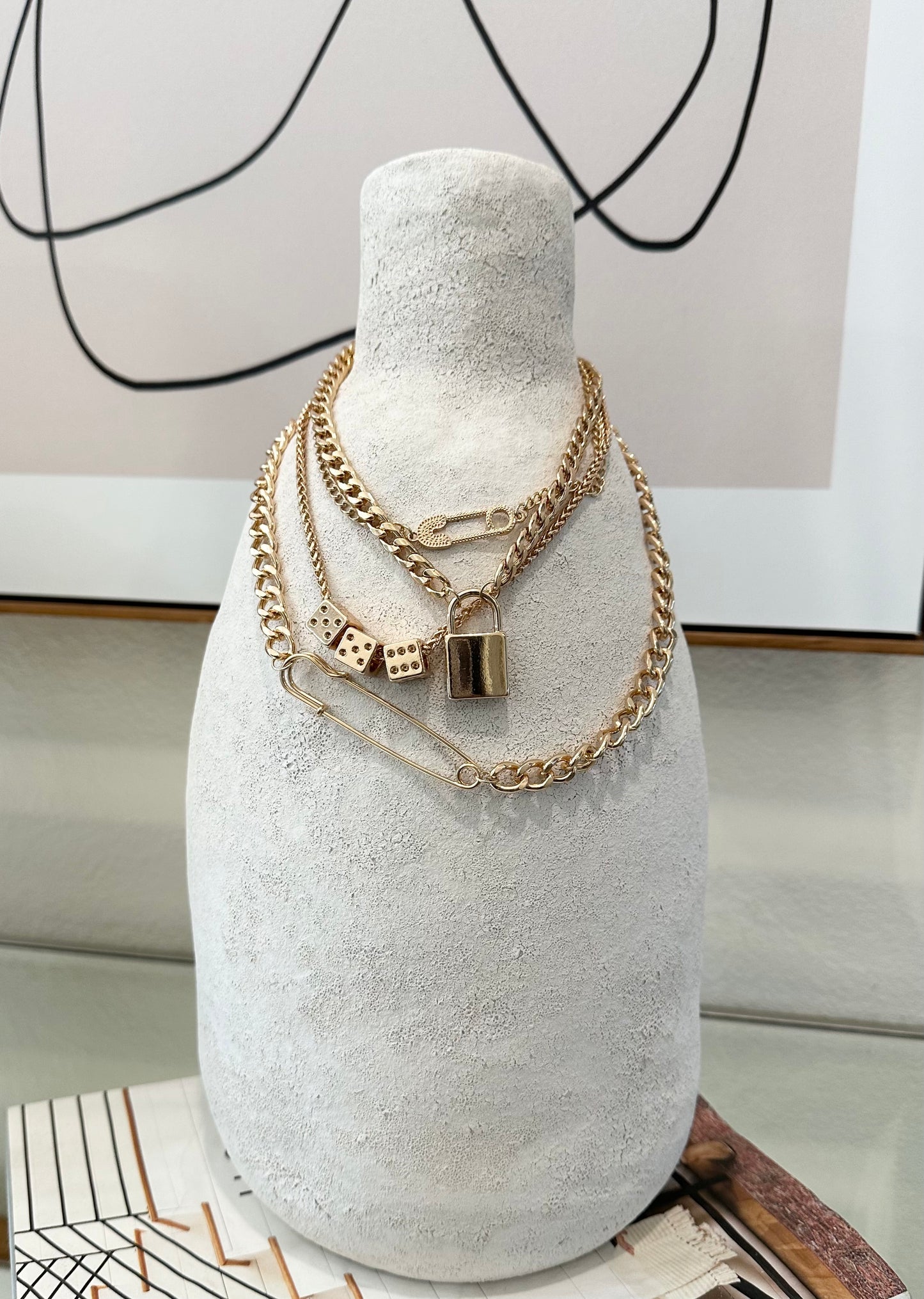 Chic Hardware Necklace