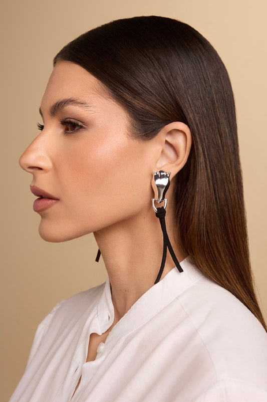 Equestre Earring Silver
