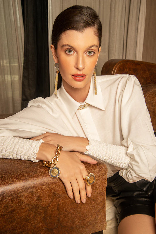 Rue Maxi Coin Ring
