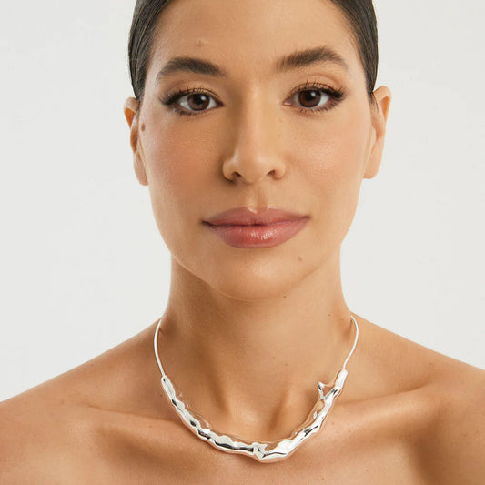 Vanessa Choker Silver