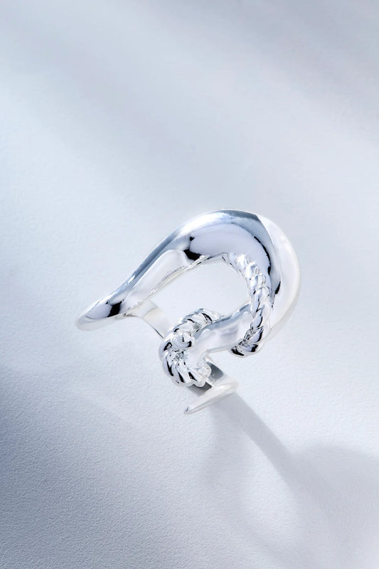 Laço Do Mar Ring Silver