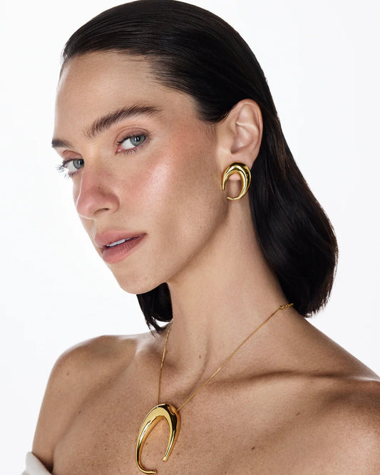 Savia Necklace Gold