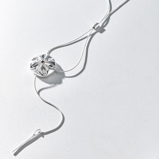 Yvila Necklace- Silver