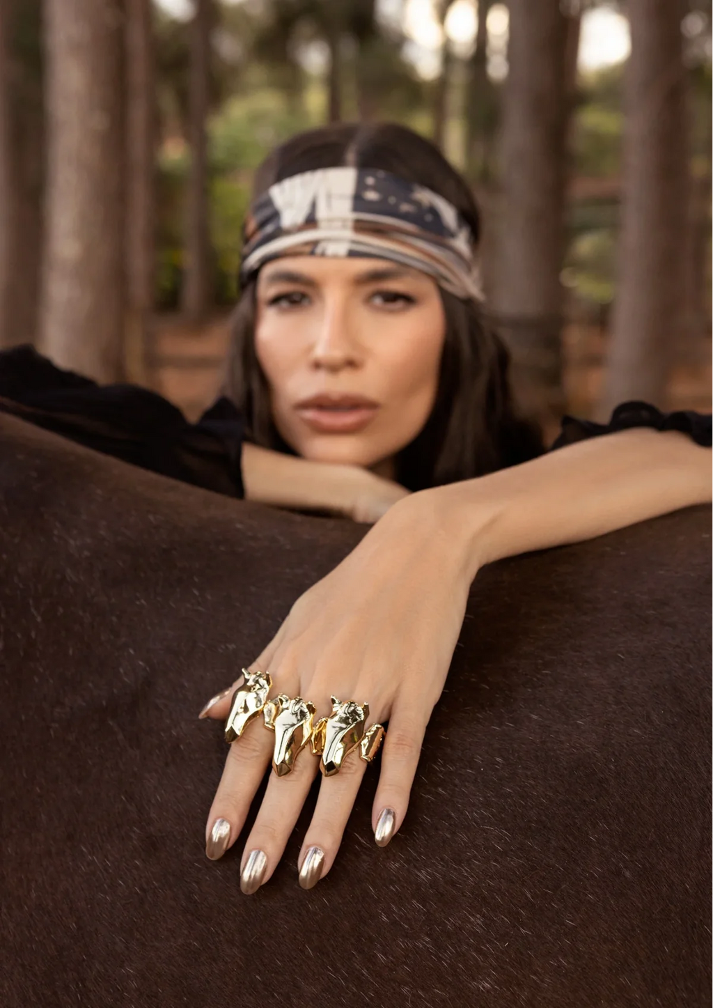 Equestre Ring Gold