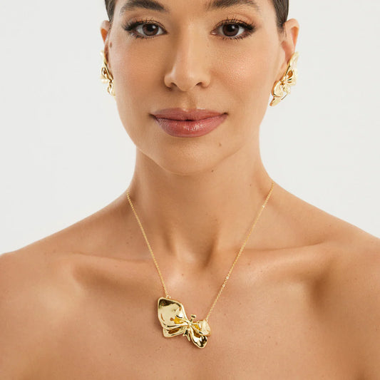 Flora Necklace Gold