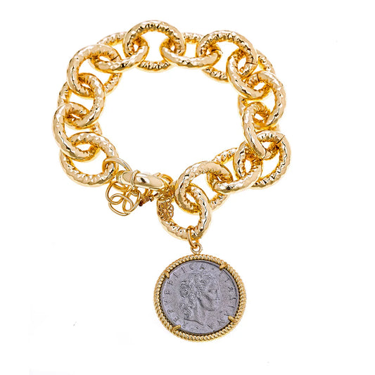 Lexi Hammered Bracelet