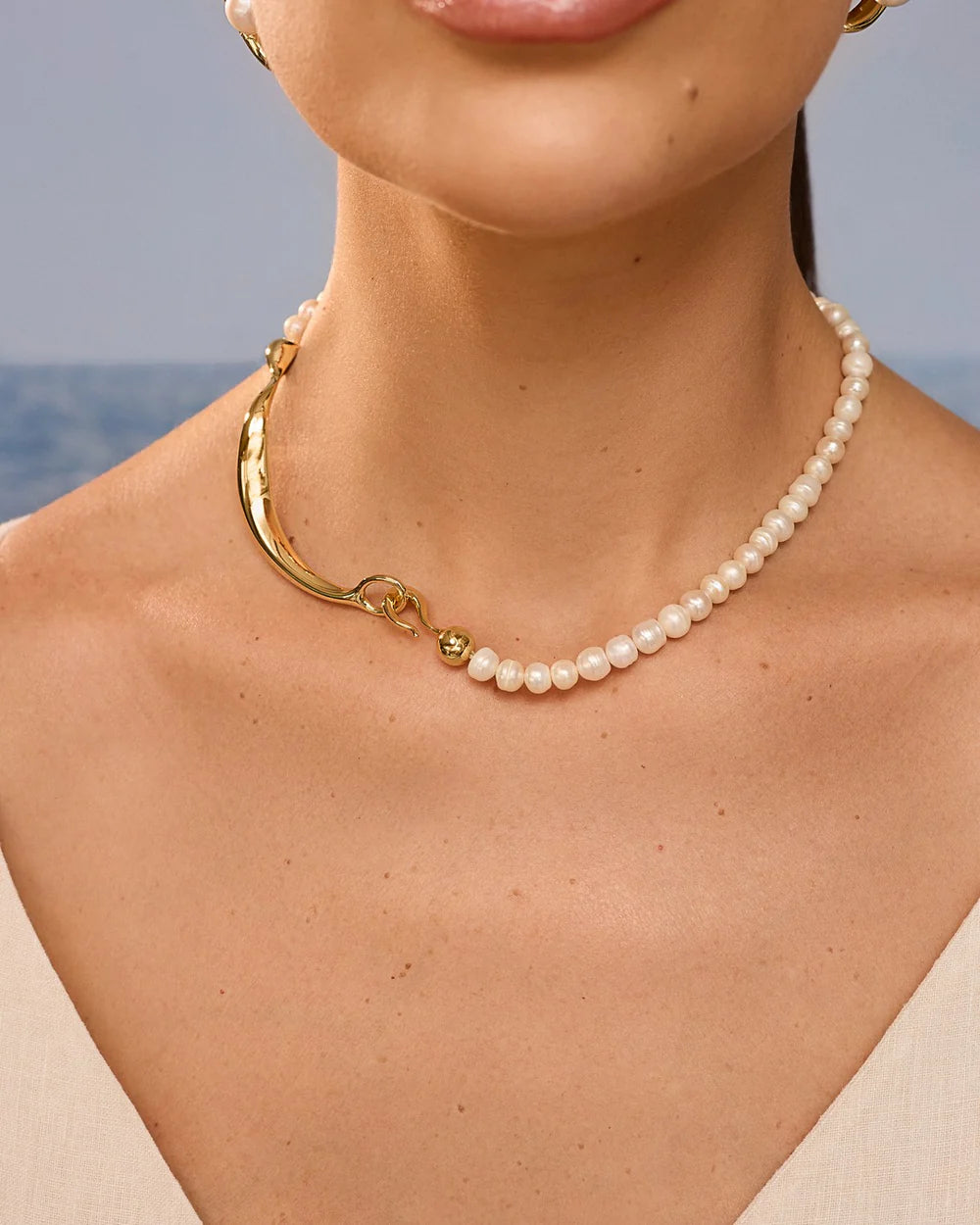 Nerea Necklace Gold